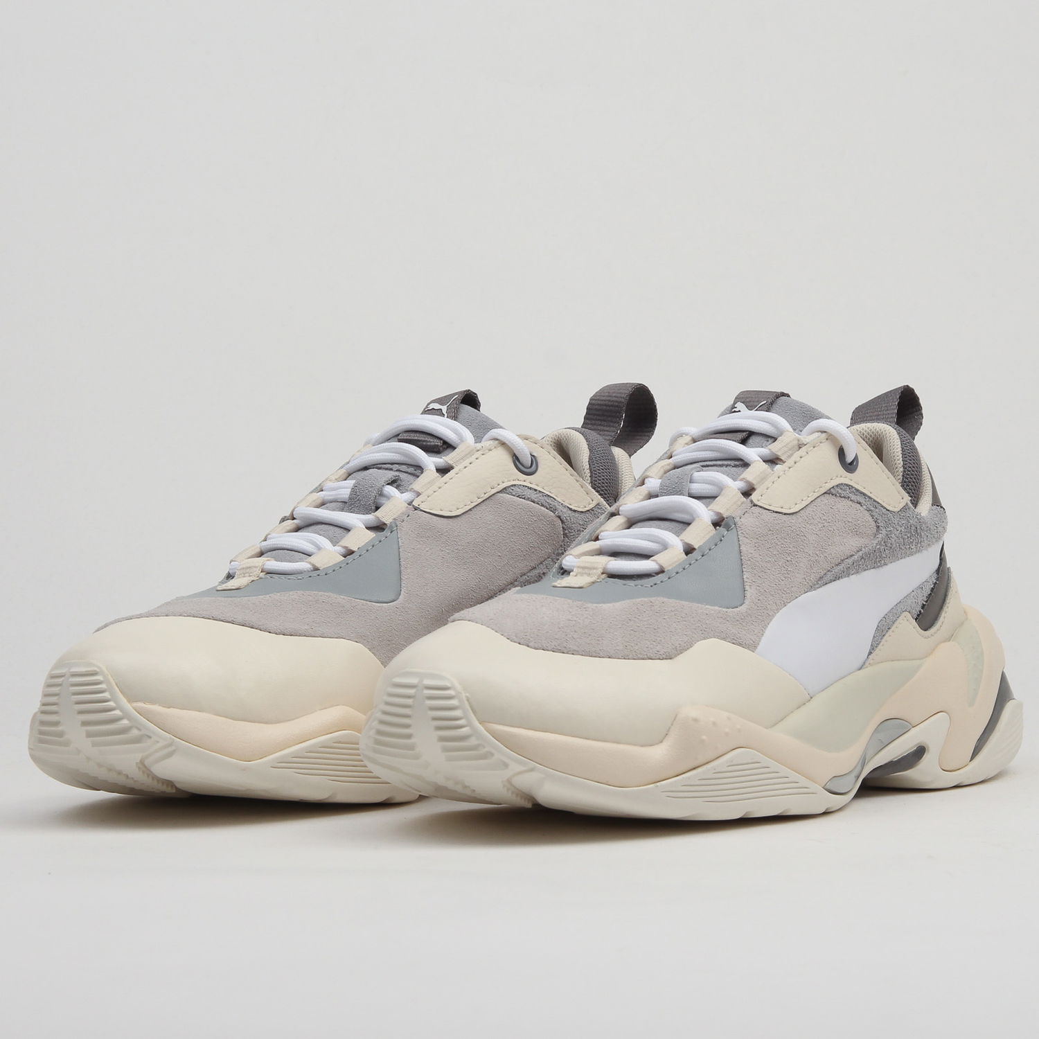 Кецове и обувки Puma Thunder Colour Block "Quarry/White Smoke" Сиво | 370960 02, 0