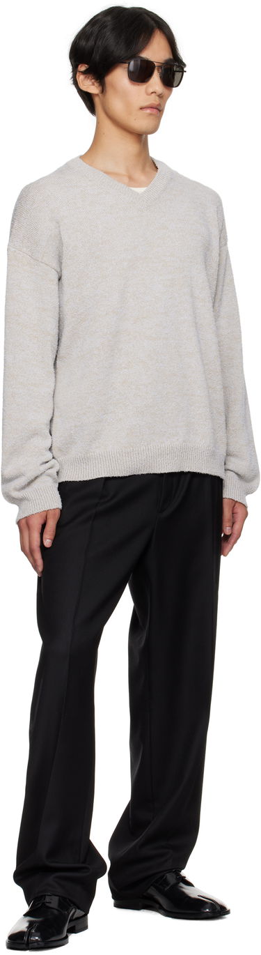 Панталони Maison Margiela Maison Margiela Virgin Wool Trousers Черно | S50KA0687 M35504, 3