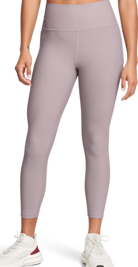 Клинове Under Armour Under Armour Meridian Rib Ankle Leggings Лилаво | 1386467-015
