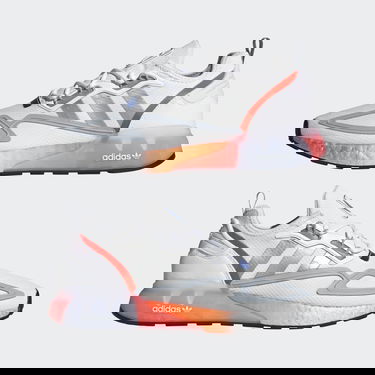 Кецове и обувки adidas Originals ZX 2K Boost Бяло | FY5725, 6