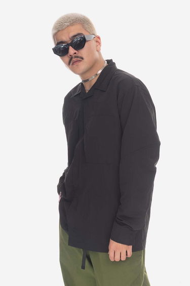 Риза Pleasures Stare Long Sleeve Overshirt Черно | P23SP013, 0