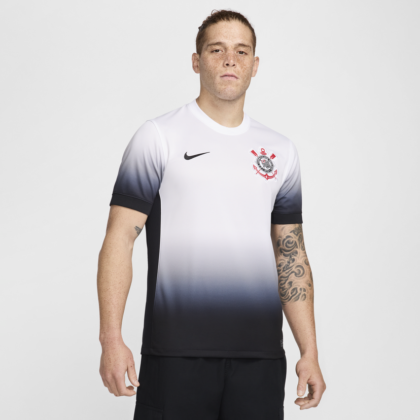 Къси панталони Nike S.C. Dri-FIT Corinthians 2024/25 Stadium Replica Бяло | FN8785-100