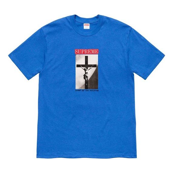Тениска Supreme Children Graphic T-Shirt Синьо | SUP-SS20-323