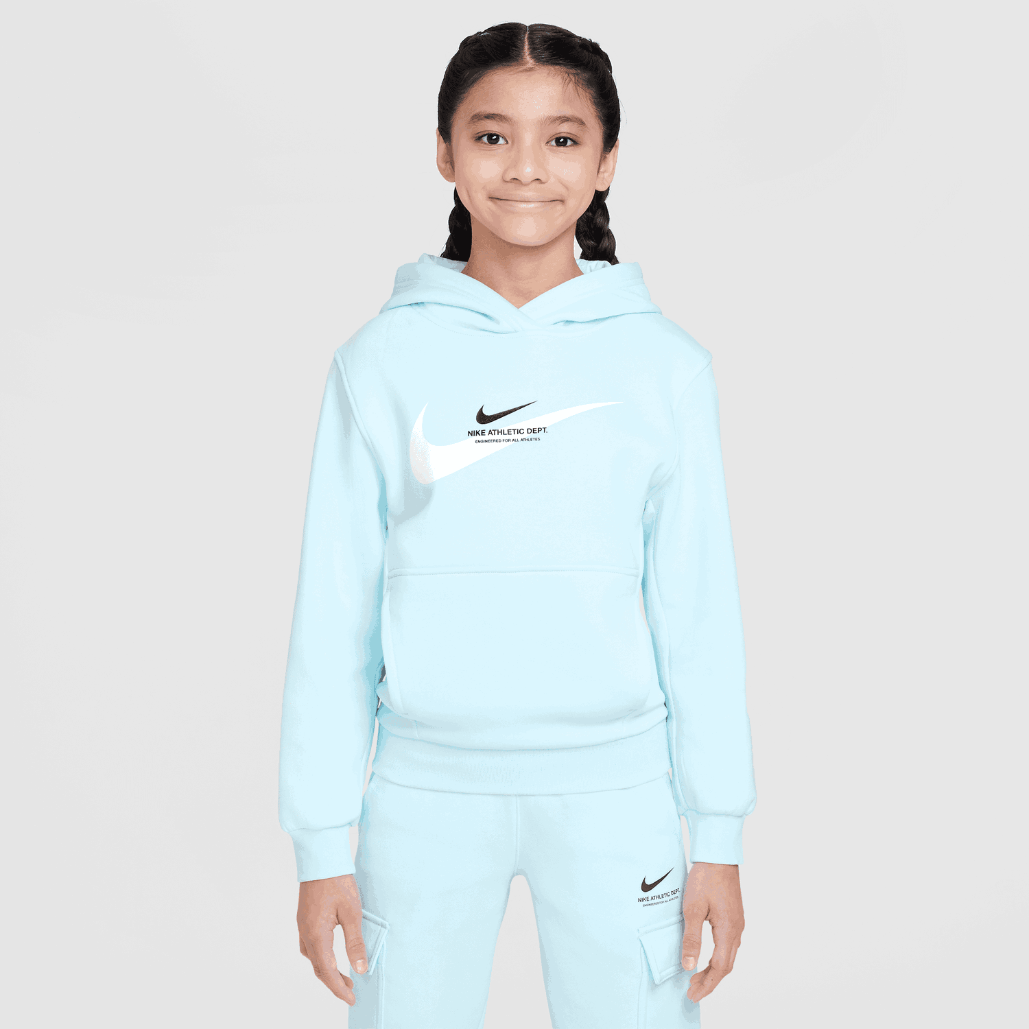 Суитчър Nike Nike Sportswear Fleece Hoodie Синьо | HV6965-474, 1