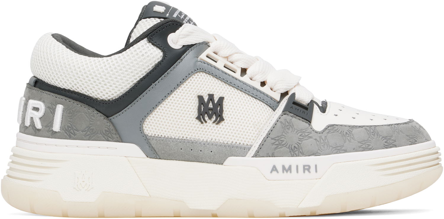 Кецове и обувки AMIRI AMIRI MA Quad Debossed Nubuck MA-1 Бяло | AMFOSR1121, 0