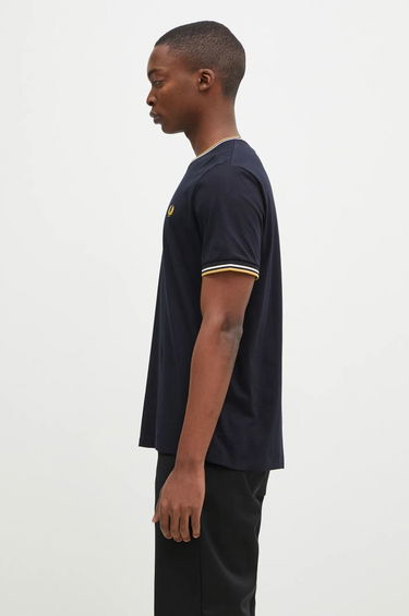 Тениска Fred Perry Twin Tipped T-Shirt Тъмно синьо | M1588.W53, 1