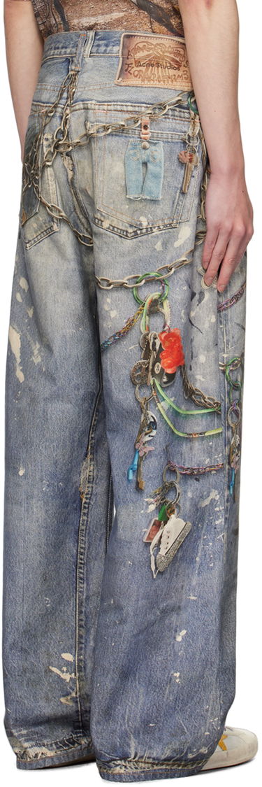 Дънки Acne Studios Acne Studios Loose Fit 1981M Jeans Синьо | B00374-, 2