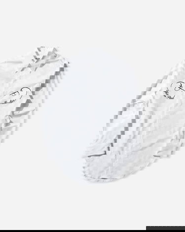 Риза Jean Paul Gaultier Jean Paul Gaultier Signature Graphic Oversized Shirt Бяло | 26-01-W-ST050-C071 0100, 0