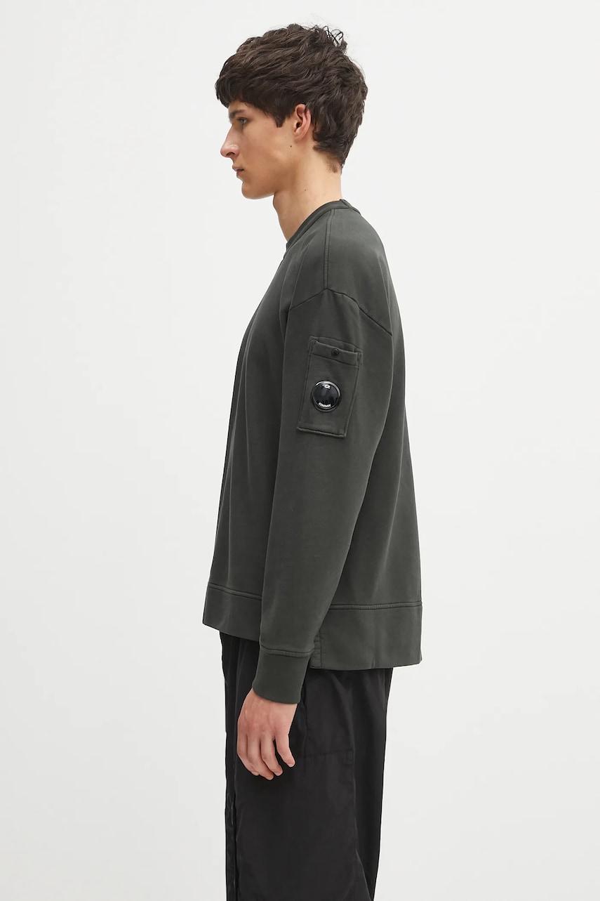 Суитчър C.P. Company C.P. Company Crewneck Sweatshirt Зелено | 19CMSS058A006372G, 1