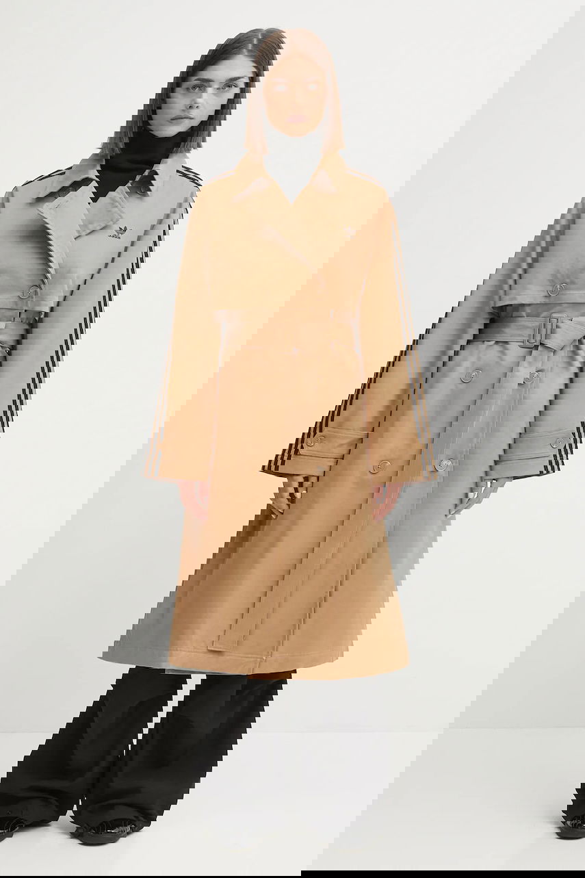 Тренчкот adidas Originals adidas Originals Twill Trench Coat Бежово | JW2663, 0