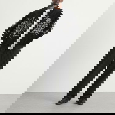 Яке бомбър Neighborhood Velvet Embroidered Tokyo Japan Skull Tiger Souvenir Jacket Черно | 252AQNH-JKM03-BLK, 6