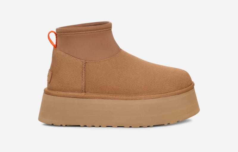 Кецове и обувки UGG Classic Mini Dipper Бежово | 1168170-CHE, 0