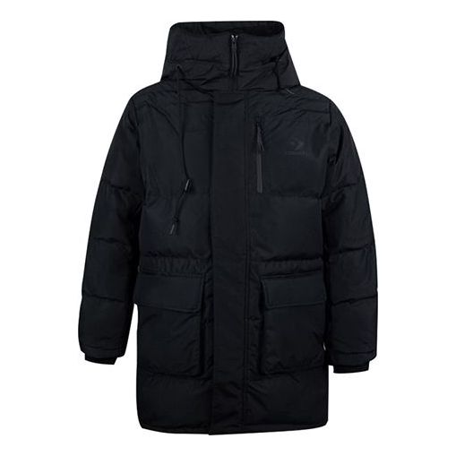 Парка Converse Mid-Length Puffer Jacket Черно | 10019323-A03
