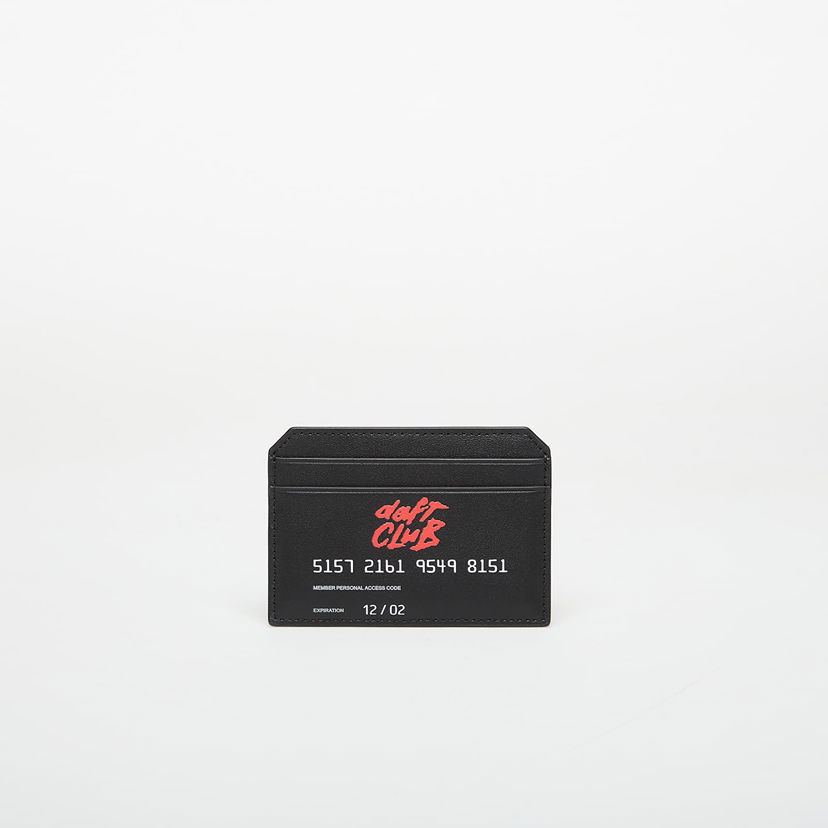 Портфейл Pleasures PLEASURES Daft Club Cardholder Черно | P25DP023-BLACK