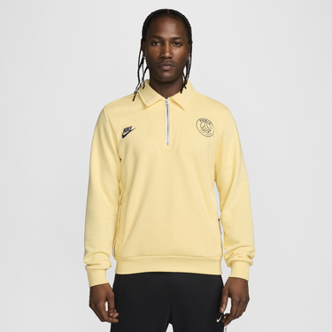 Суитчър Nike Dri-FIT Standard Issue 1/4-Zip Sweatshirt Жълто | FQ8009-723, 1