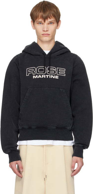 Суитчър Martine Rose Martine Rose Shrunken Hoodie Черно | 625JS01002CW, 0