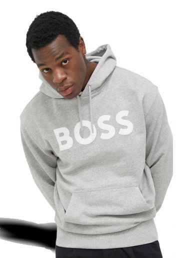 Logo-Print Hoodie in French-terry