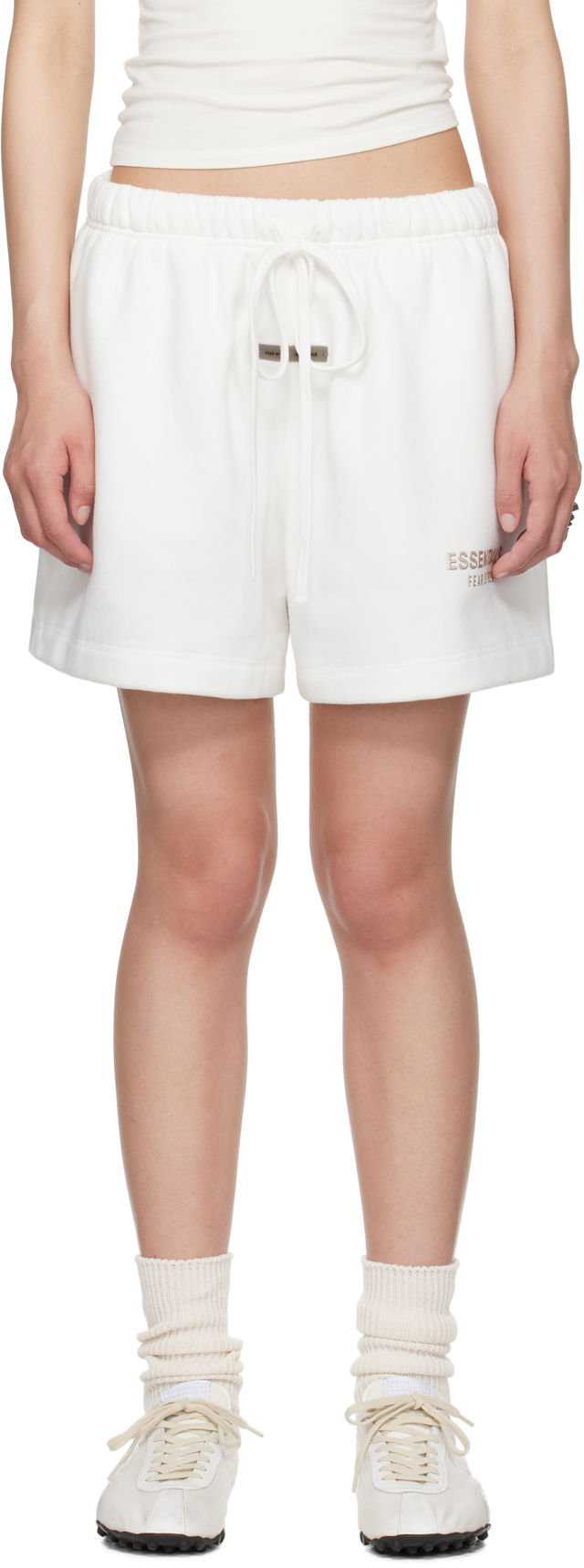ESSENTIALS Fleece Soccer Shorts