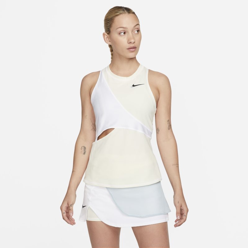 Потник Nike Dri-FIT Slam Tennis Tank Бяло | DD8841-113, 0