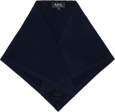 Шал A.P.C. A.P.C. Karl Wool Scarf Тъмно синьо | WVBCZ-M15225, 0