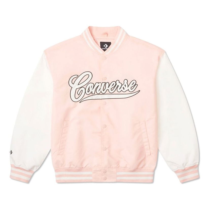 Яке бомбър Converse Varsity Bomber Jacket Розово | 10026912-A01