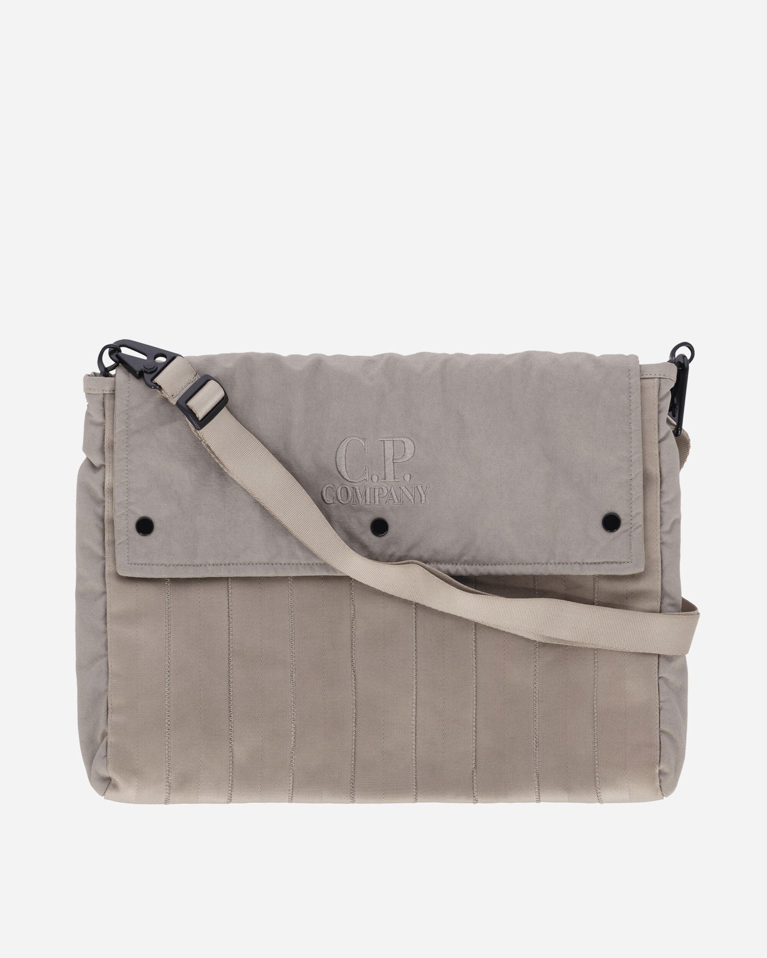 Чанта през рамо C.P. Company C.P. Company Logo Herringbone Messenger Bag Бежово | 18CMAC055A-005349G 327, 0