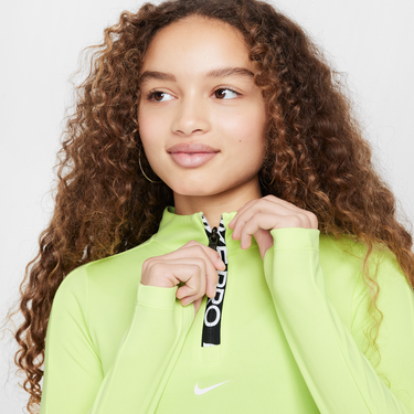 Пуловер Nike Dri-FIT Pro Long Sleeve Half-Zip Top Зелено | FN9025-736, 2