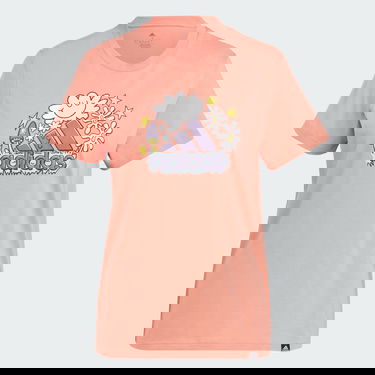 Тениска adidas Performance Doodle Graphic T-Shirt Оранжево
 | IJ7331, 1