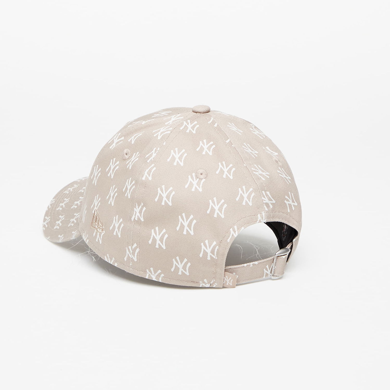 Шапка с козирка New Era New York Yankees Womens Monogram 9FORTY Adjustable Cap Бежово | 60434992, 1