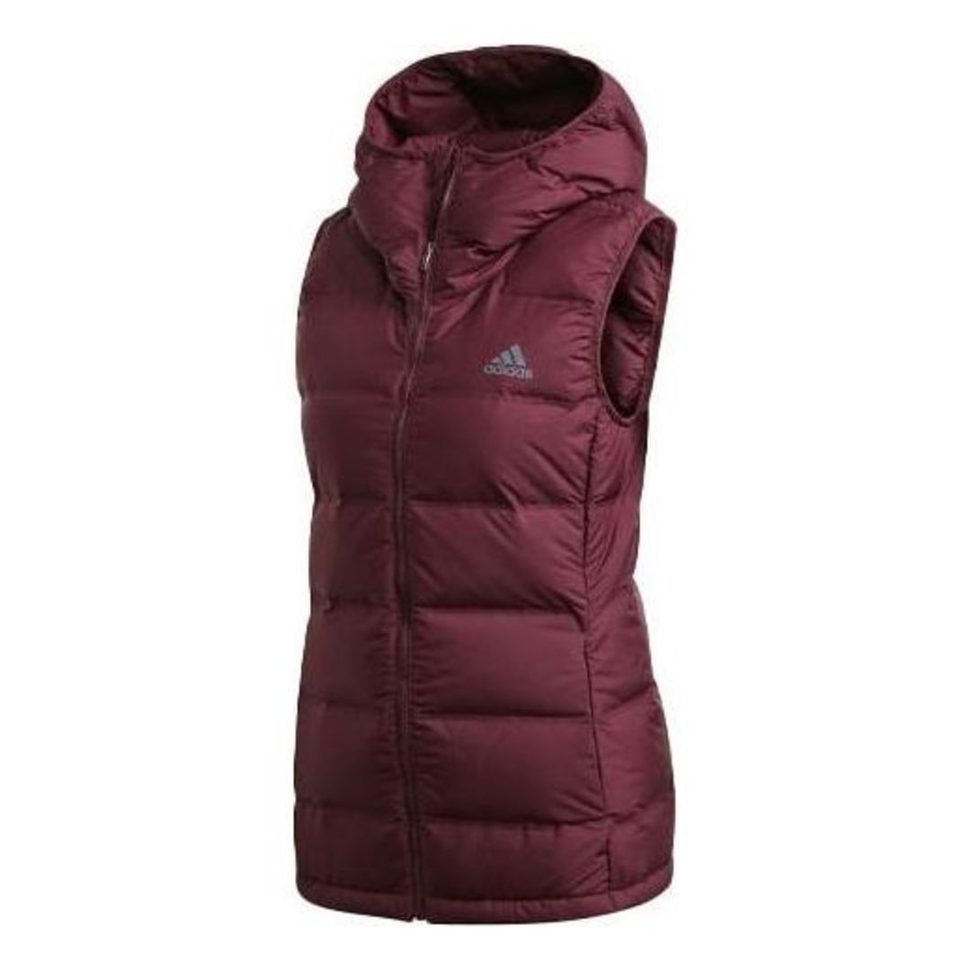 Жилетка adidas Performance Terrex Helionic Hooded Puffer Vest Червено | DZ1492, 0
