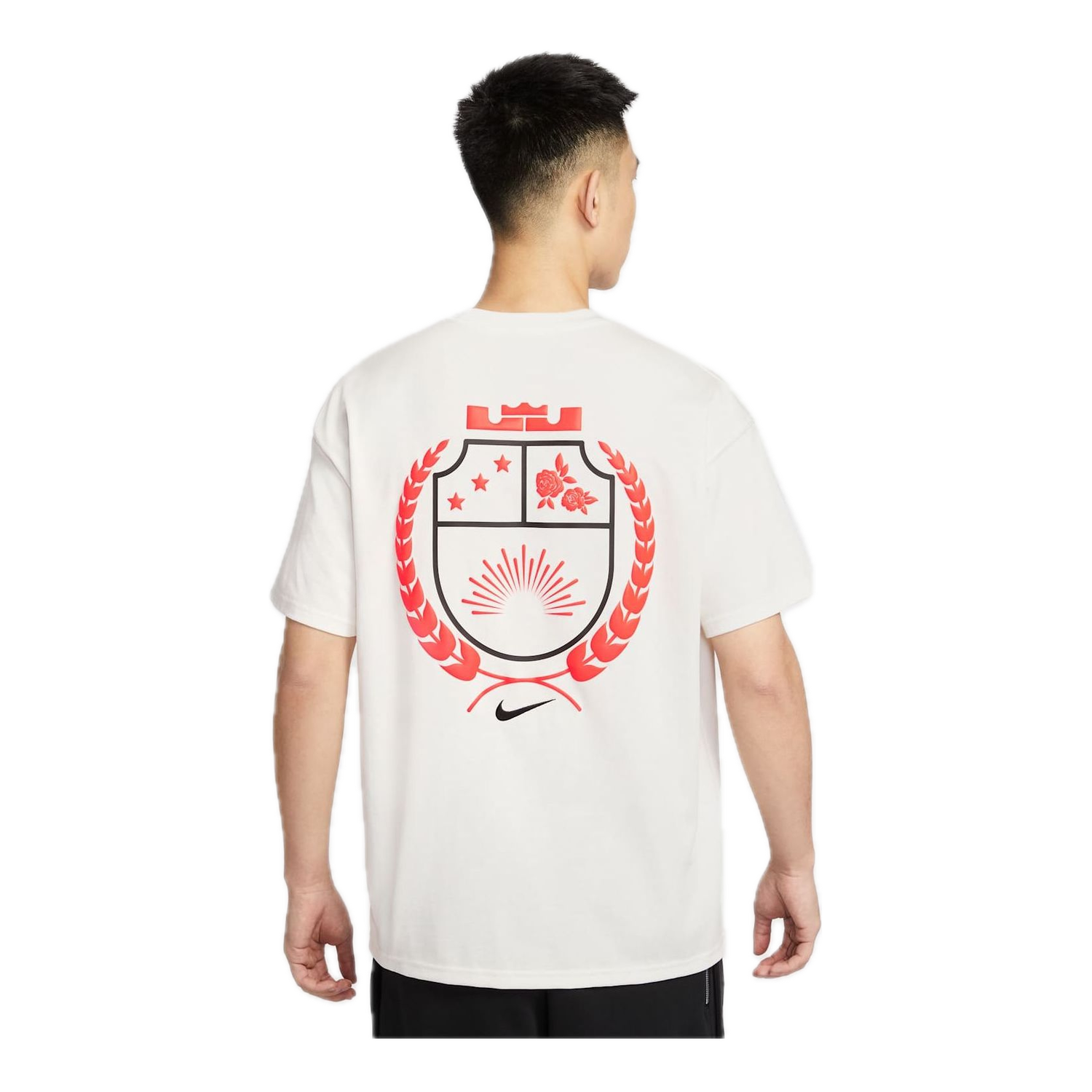 Тениска Nike LeBron James M90 Asia Sizing T-Shirt Бяло | HJ3413-133, 0