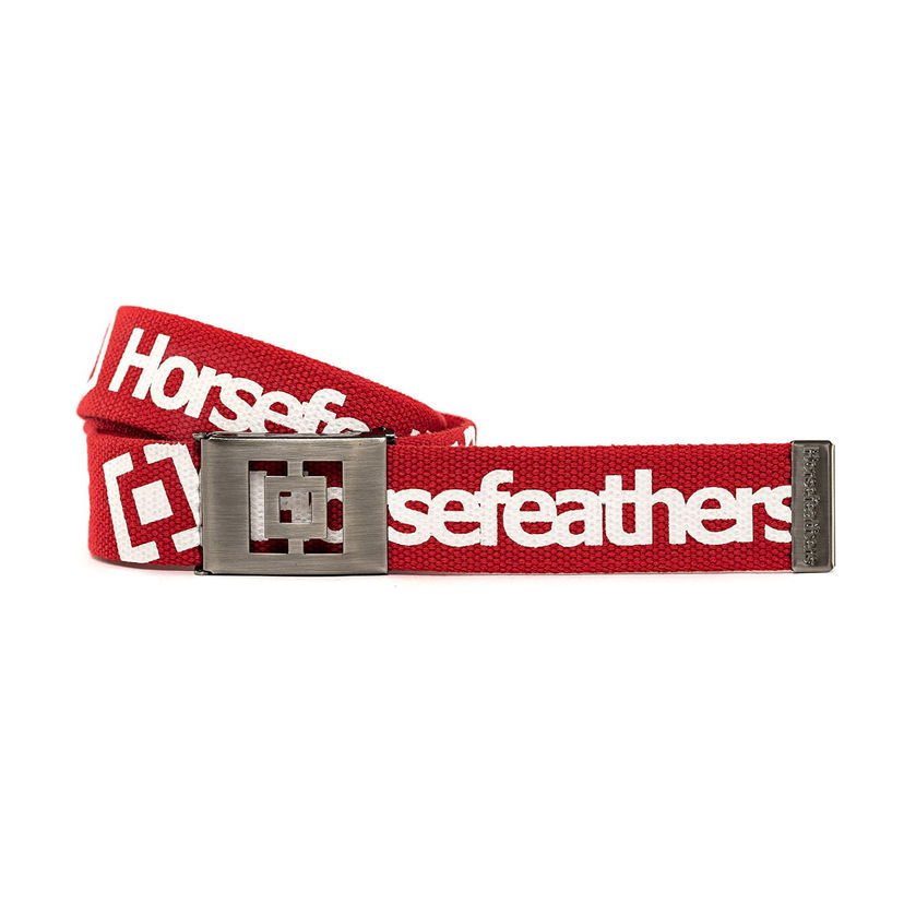 Колани Horsefeathers Idol Belt Red Червено | AA958M