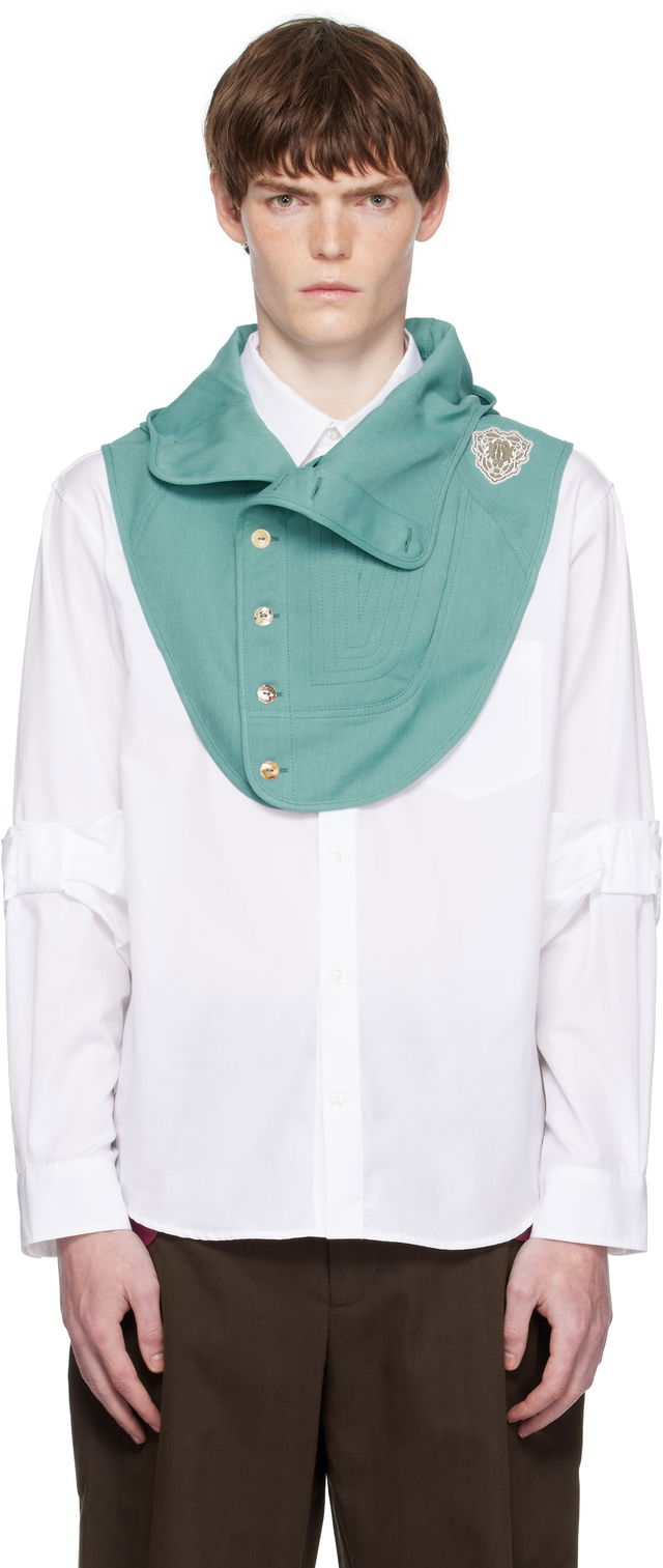 Kiko Kostadinov Ricsi Hooded Neck Warmer