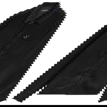 Риза Fred Perry Corduroy Overshirt, Size Large Черно | M1717-102, 1