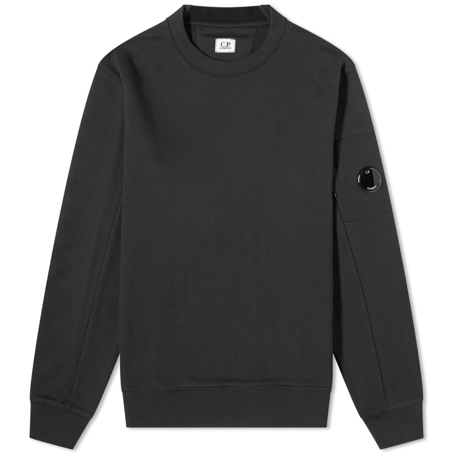 Пуловер C.P. Company Arm Lens Crewneck Черно | 15CMSS022A-005086W-999, 0