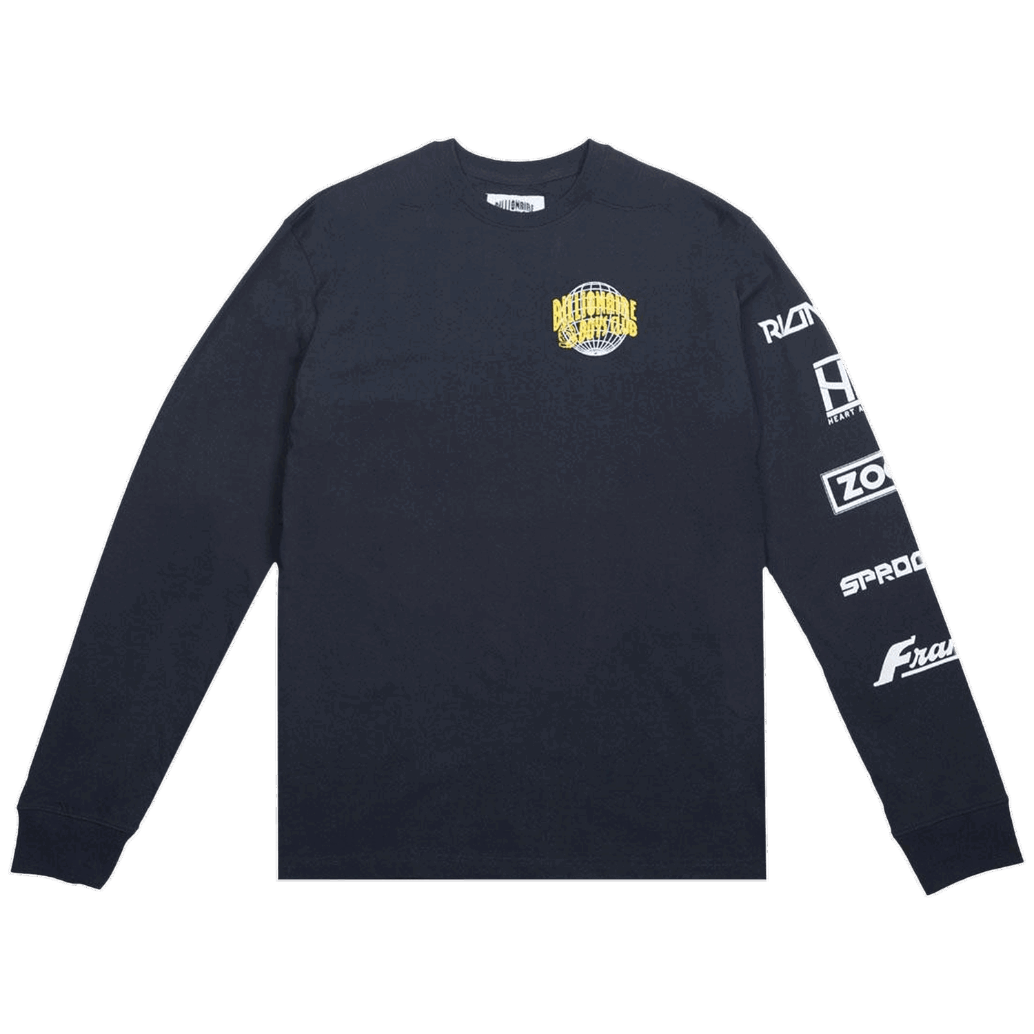 Тениска BILLIONAIRE BOYS CLUB World Tour Tee Тъмно синьо | 881 8309 NAVY, 0