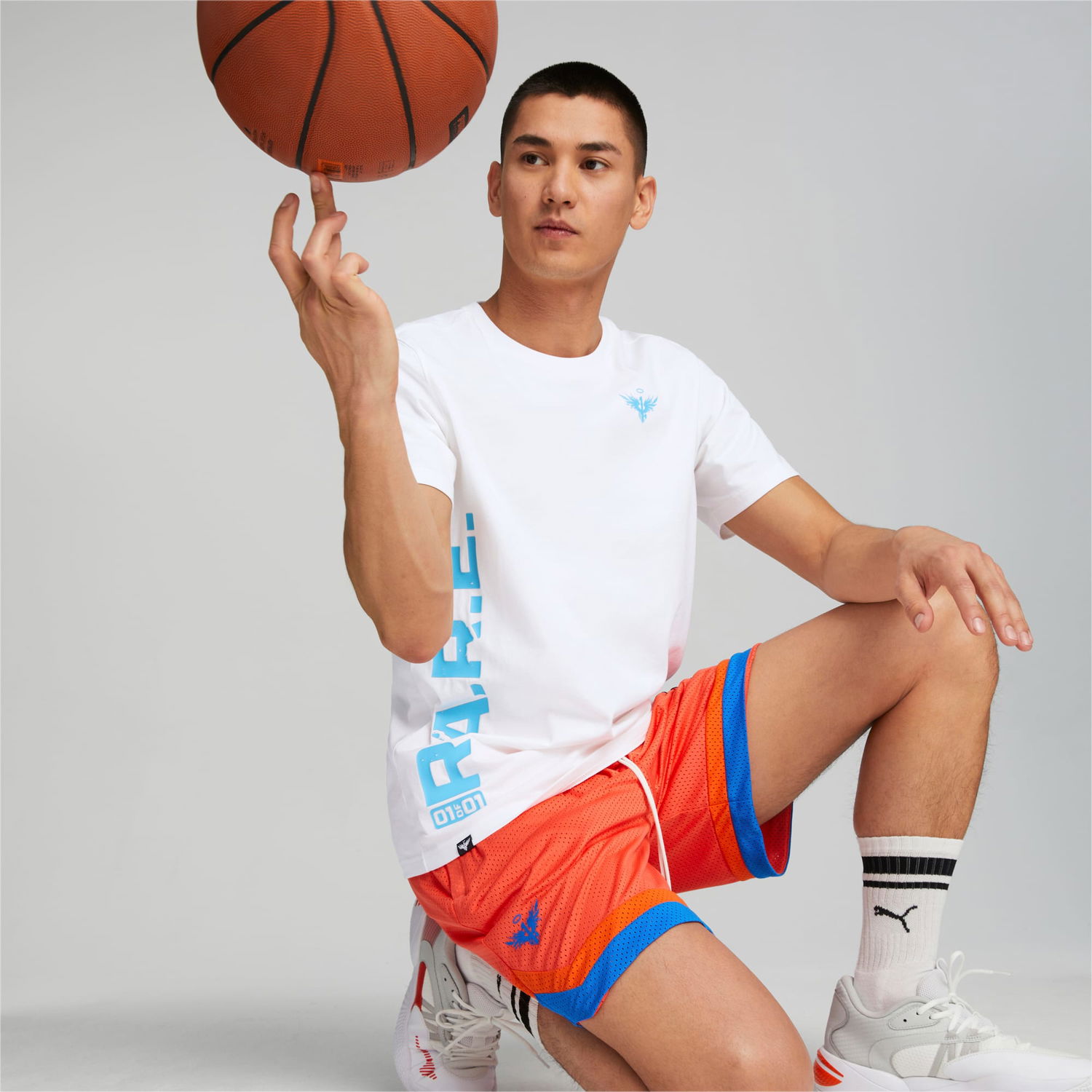 Тениска Puma Melo Rare Basketball T-Shirt Бяло | 538002_01, 1
