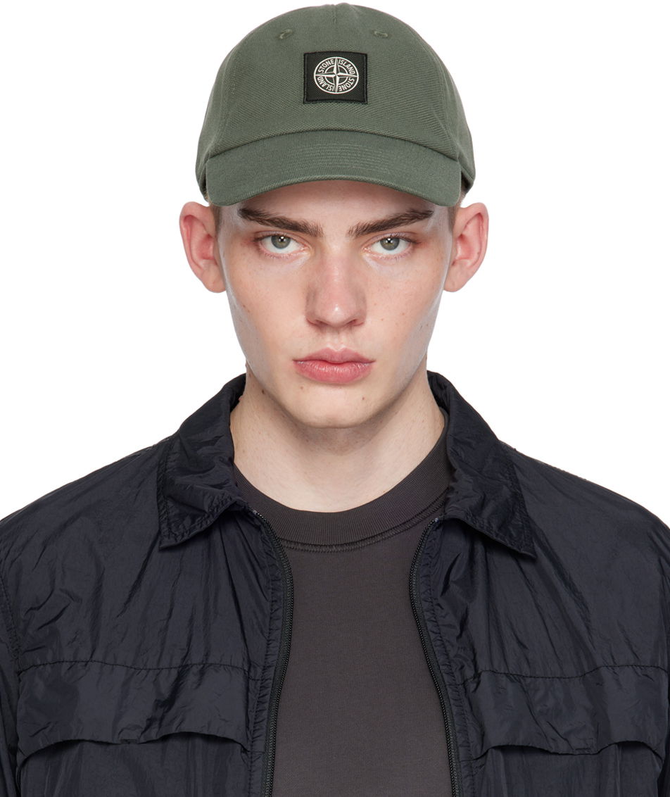 Шапка с козирка Stone Island 5-Panel Cap Сиво | 801599840, 0