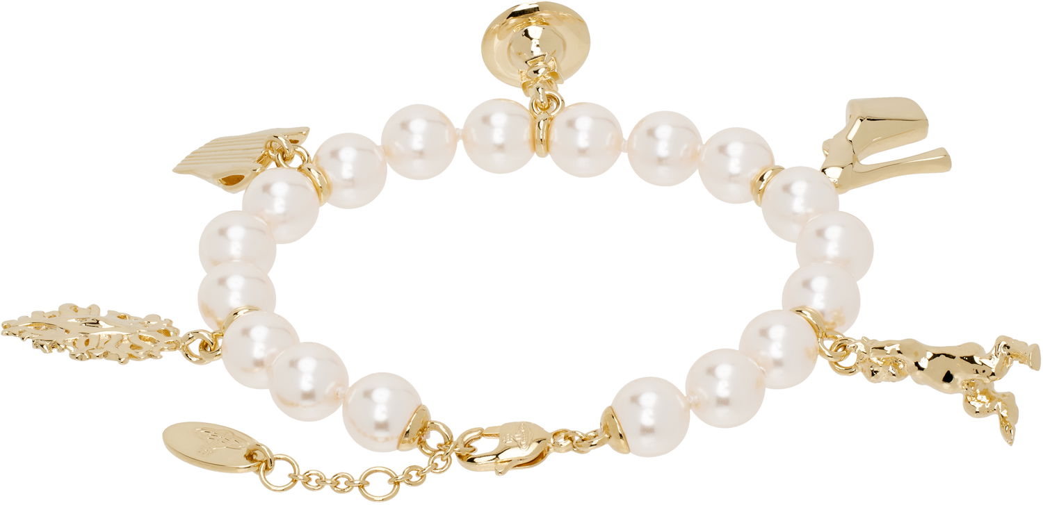 Гривна Vivienne Westwood Pearl Bracelet Металик | 6103008D-02R107-, 1