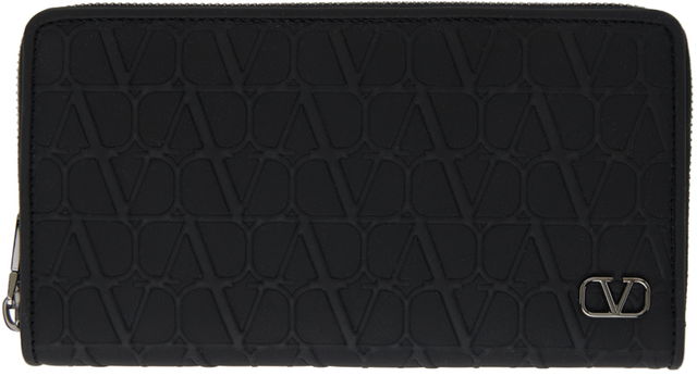 Garavani Embossed Wallet