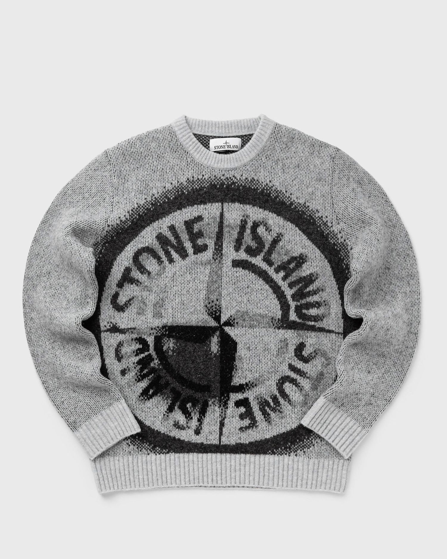 Пуловер Stone Island MAGLIERIA TAGLIATA Сиво | 8115522D1.V0060, 0