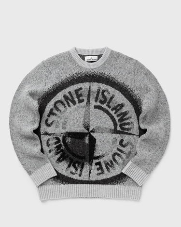 Пуловер Stone Island MAGLIERIA TAGLIATA Сиво | 8115522D1.V0060, 0