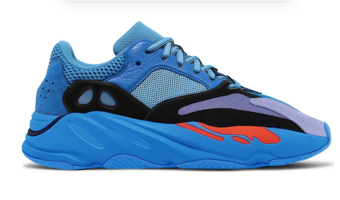 Кецове и обувки adidas Yeezy Yeezy Boost 700 Hi-Res Blue Синьо | HP6674, 0