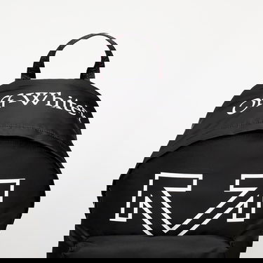 Раница Off-White Black Heritage Backpack with Logo Черно | OMNB123C99FAB0011001, 2