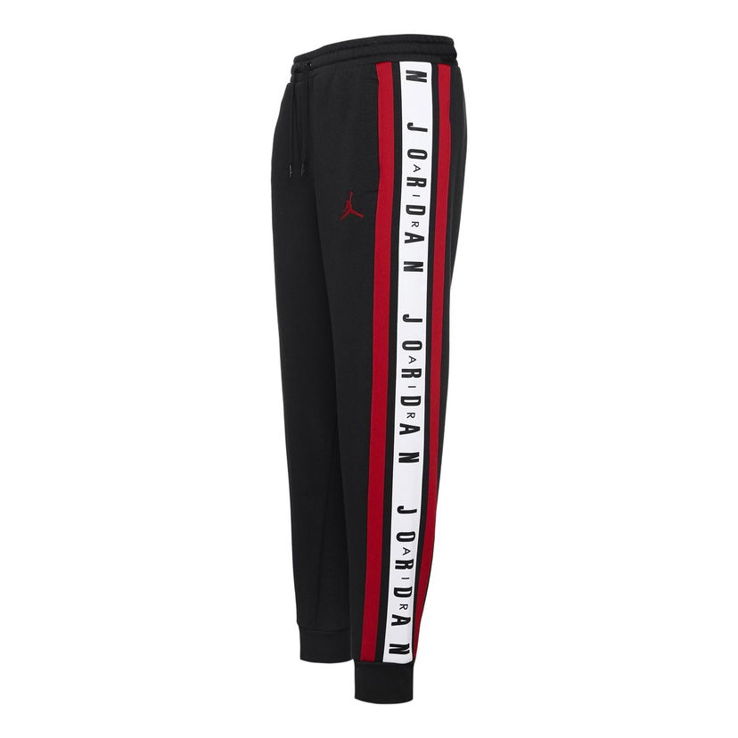 Спортни панталони Jordan Jordan Logo Splicing Fleece Sweatpants Черно | DD2329-010