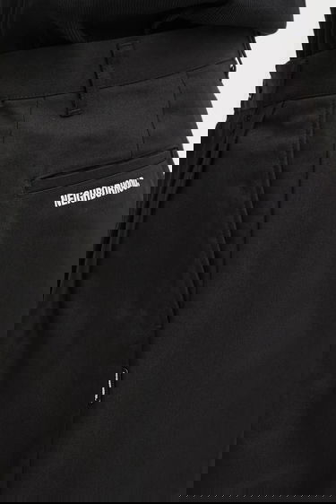 Панталони Neighborhood TWO TUCK Trousers Черно | 252ZANH.PTM06, 2