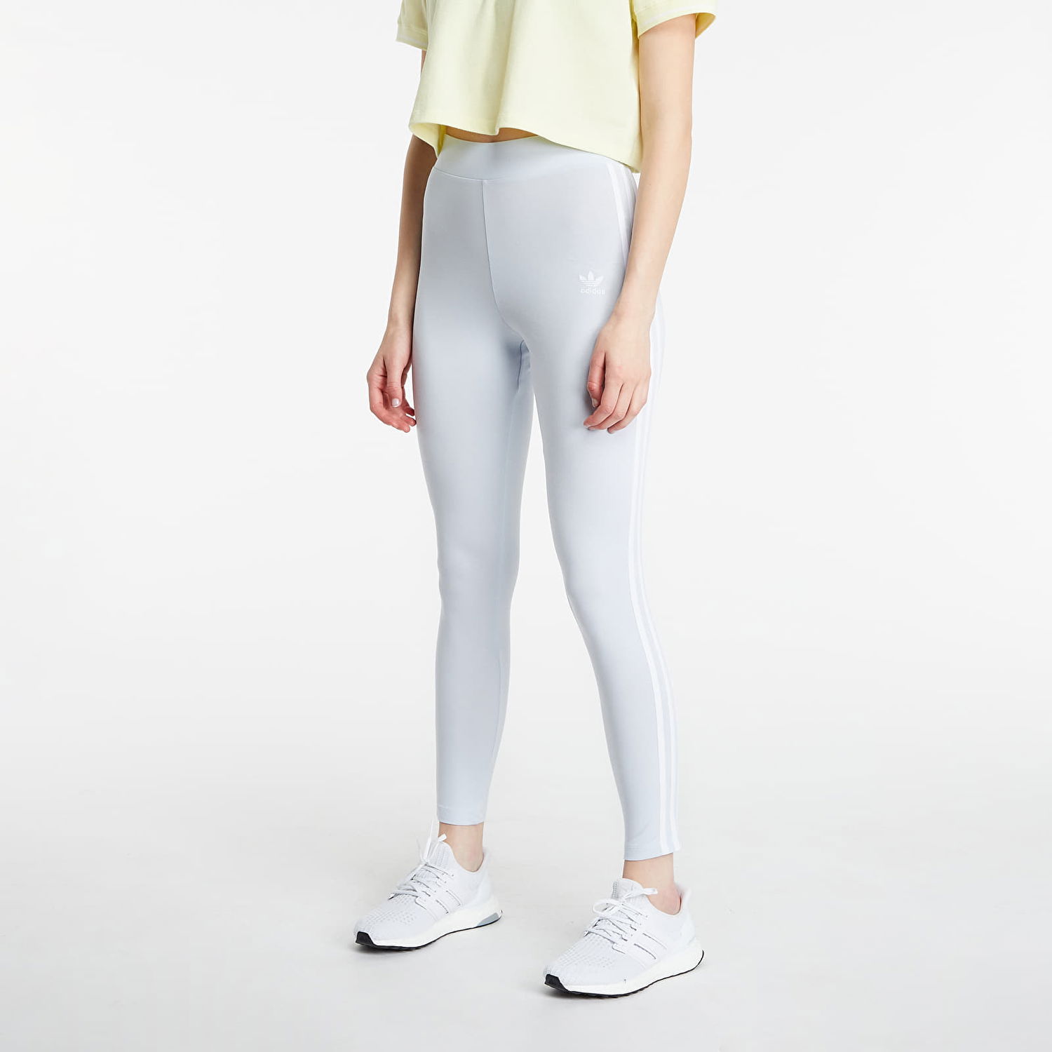 Клинове adidas Originals 3 Stripes Tights Halo Синьо | GN4505, 0