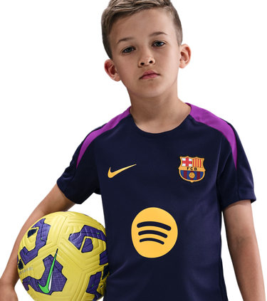 Тениска Nike FCB Y NK DF STRK SS Top 2025/26 Тъмно синьо | hj7831-597, 2