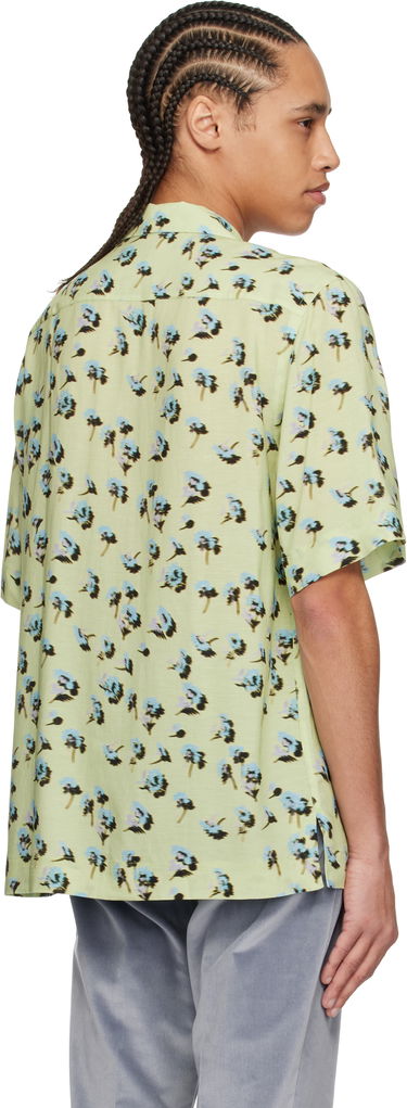 Риза Paul Smith Paul Smith Short Sleeve Regular Fit Floral Shirt Зелено | M1R-905U-P02577-32, 2