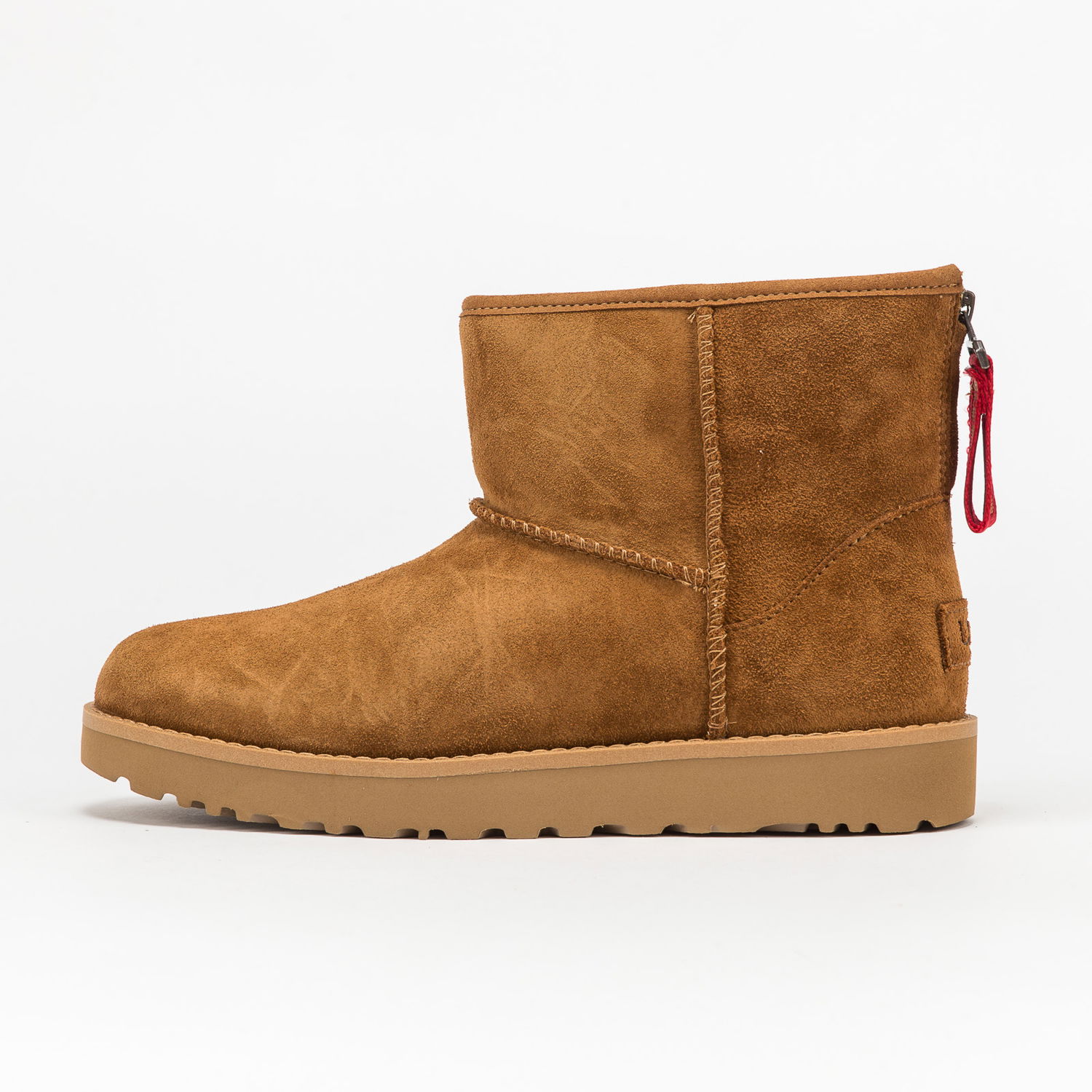 Кецове и обувки UGG Classic Mini Logo Zip "Chestnut" W Кафяво | 1122671 CHE, 0